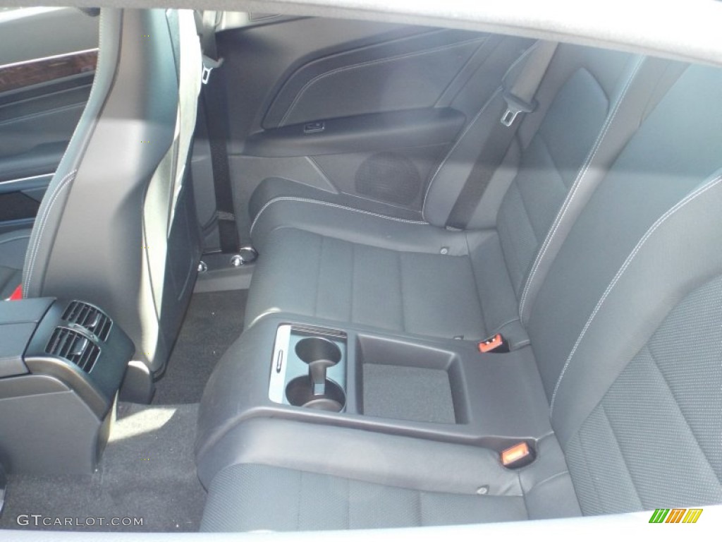 Black Interior 2014 Mercedes-Benz E 550 Coupe Photo #88771565