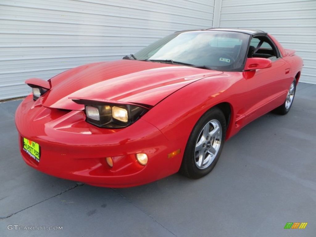 2002 Firebird Coupe - Bright Red / Ebony Black photo #6