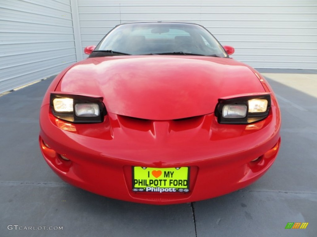 2002 Firebird Coupe - Bright Red / Ebony Black photo #7