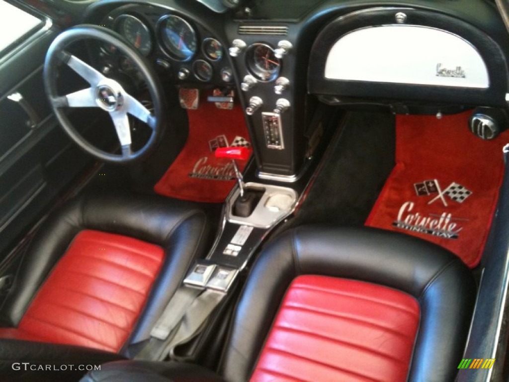 1966 Corvette Sting Ray Convertible - Rally Red / Red/Black photo #4