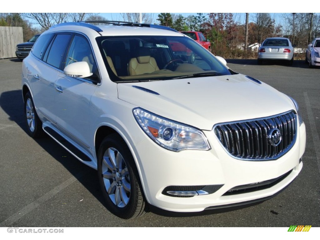 White Opal Buick Enclave