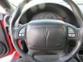 2002 Pontiac Firebird Ebony Black Interior Steering Wheel Photo