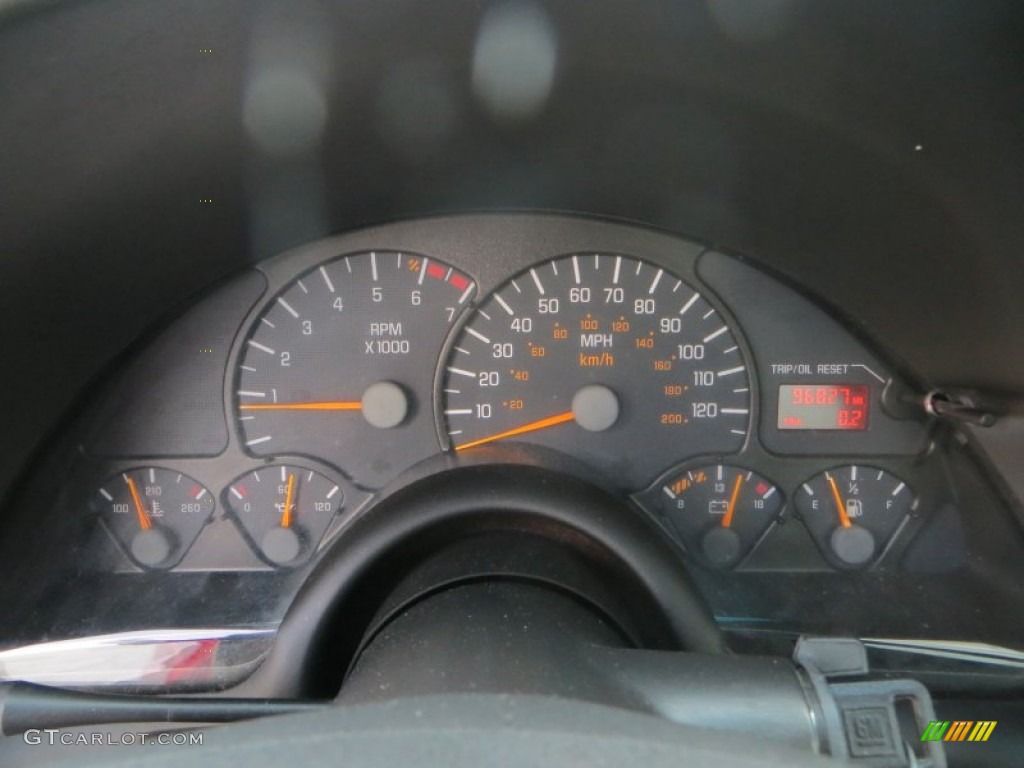2002 Pontiac Firebird Coupe Gauges Photo #88772243