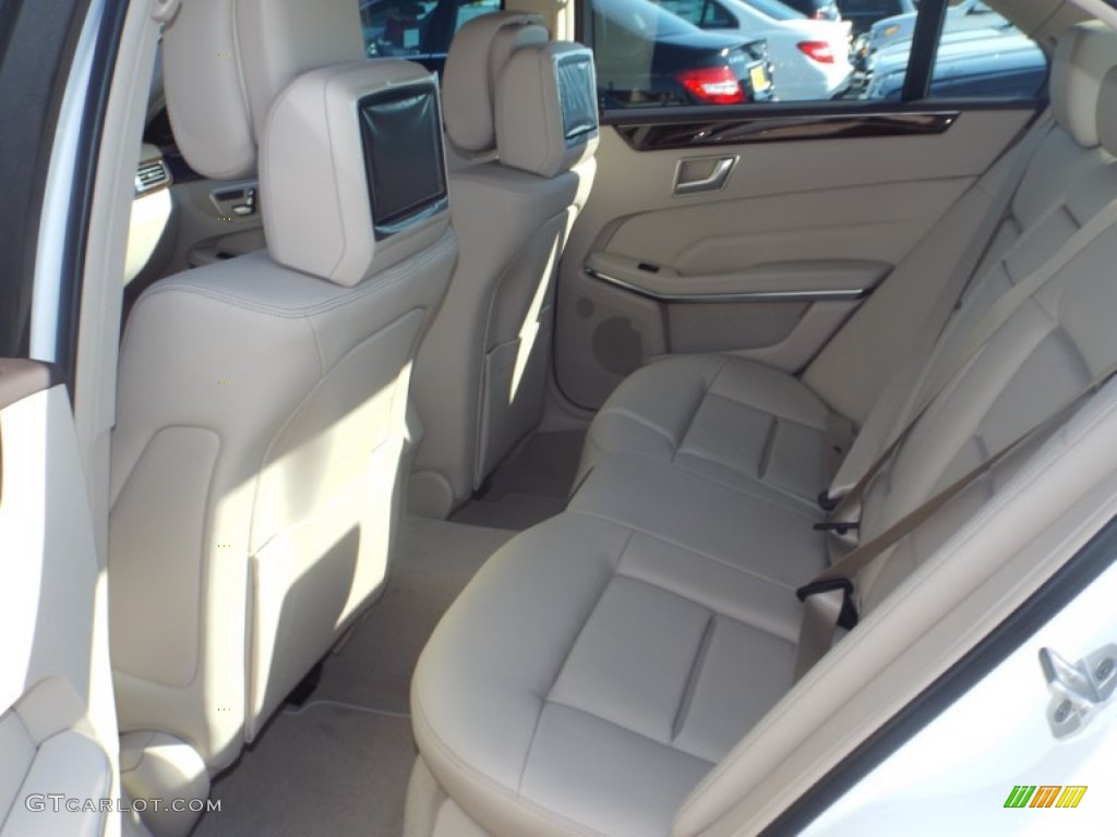 2014 E 350 Sedan - Diamond White Metallic / Silk Beige/Espresso Brown photo #8