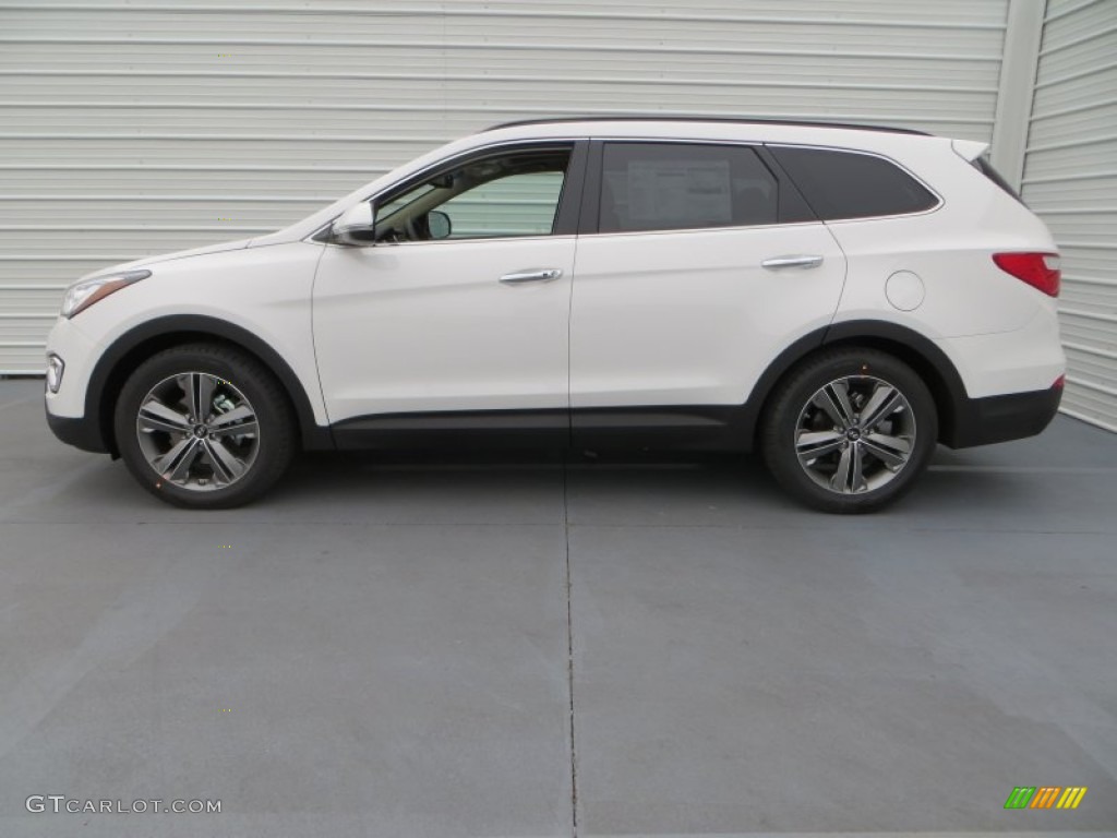 Monaco White 2014 Hyundai Santa Fe GLS Exterior Photo #88772435