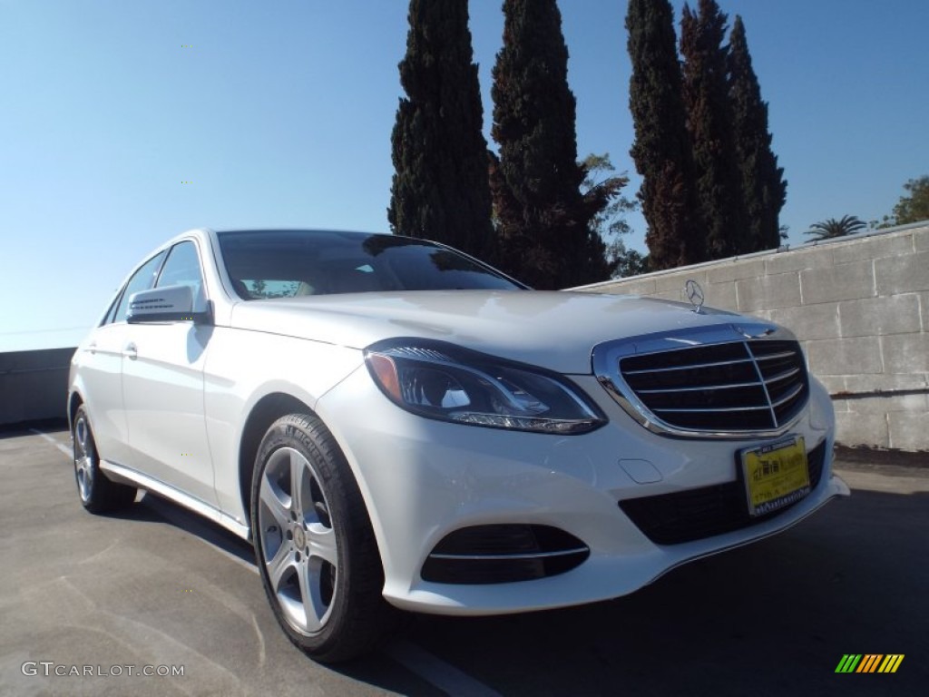 2014 E 350 Sedan - Diamond White Metallic / Silk Beige/Espresso Brown photo #11
