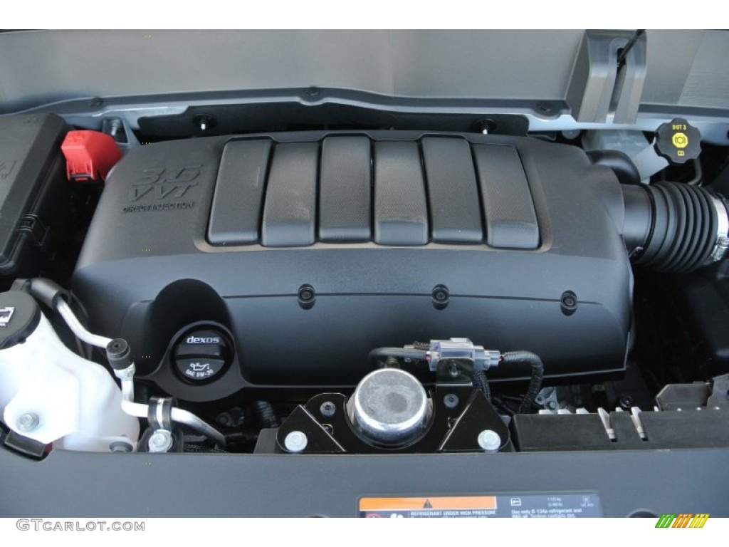 2014 Enclave Leather - White Opal / Cocaccino photo #22