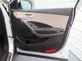Beige 2014 Hyundai Santa Fe GLS Door Panel