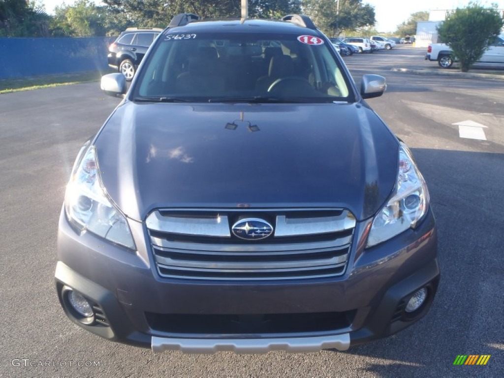 2014 Outback 3.6R Limited - Carbide Gray Metallic / Saddle Brown photo #2