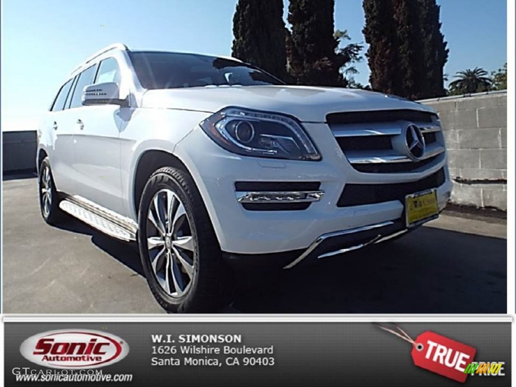 2014 GL 450 4Matic - Polar White / Almond Beige photo #1