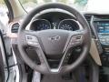 Beige 2014 Hyundai Santa Fe GLS Steering Wheel