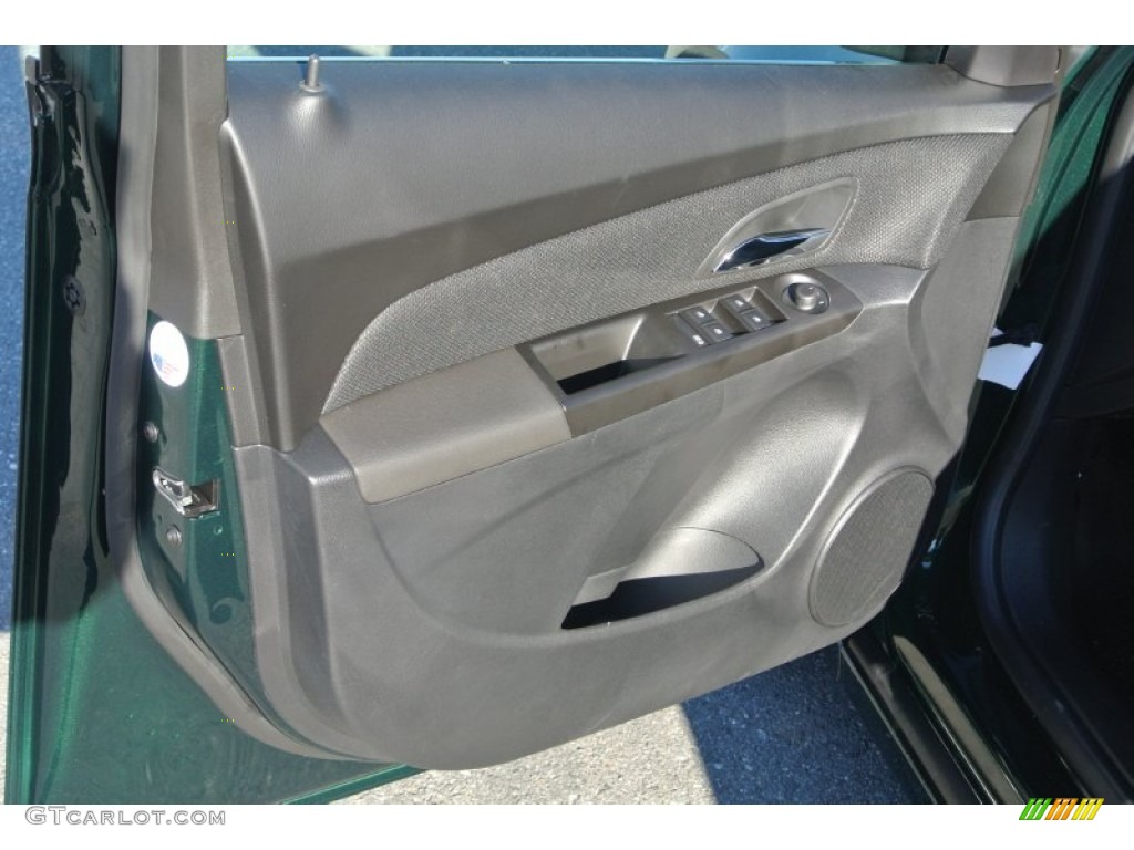 2014 Cruze LT - Rainforest Green Metallic / Jet Black photo #9