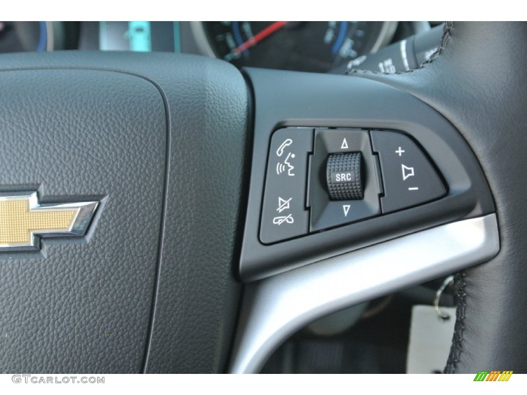 2014 Cruze LT - Rainforest Green Metallic / Jet Black photo #13