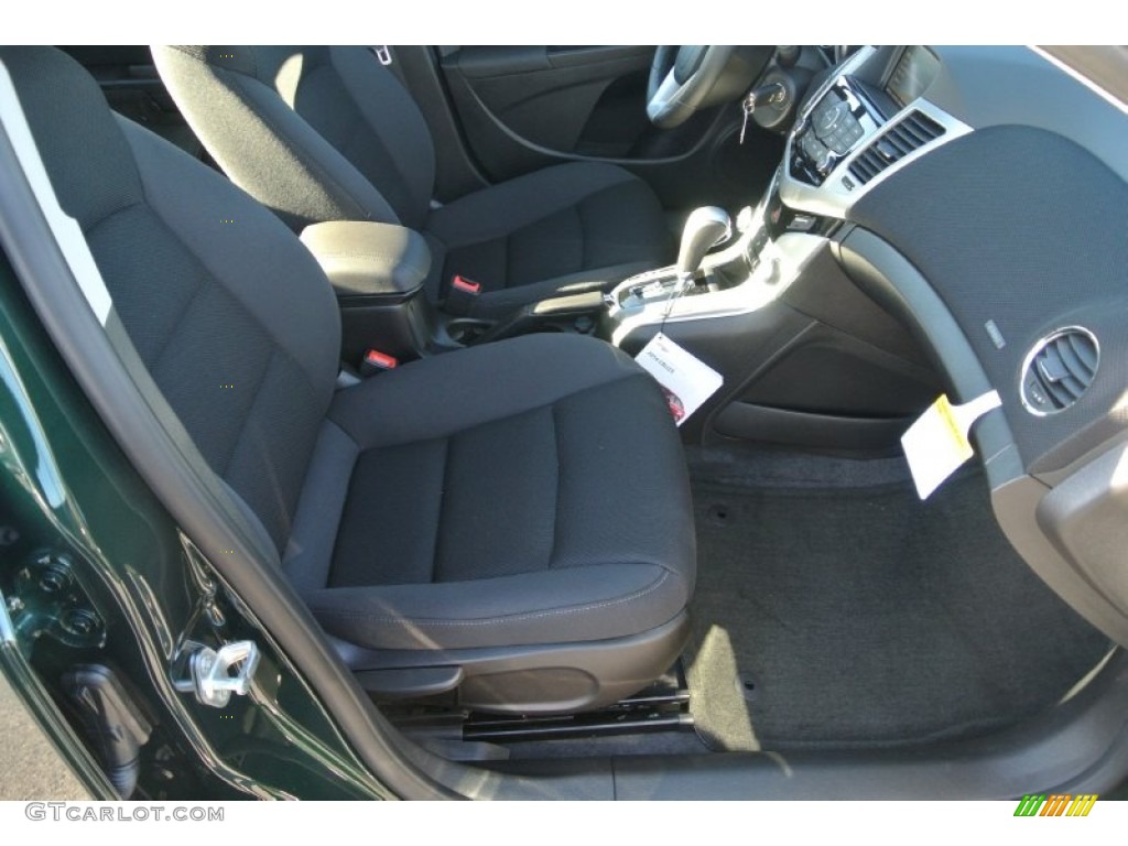 2014 Cruze LT - Rainforest Green Metallic / Jet Black photo #17