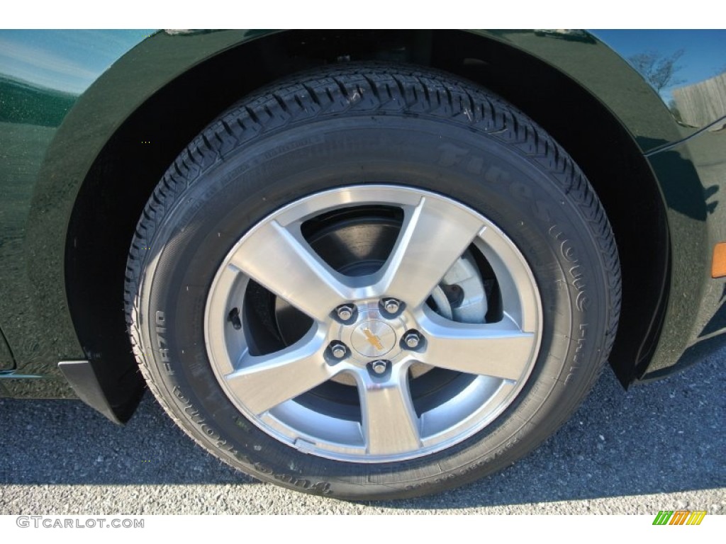2014 Cruze LT - Rainforest Green Metallic / Jet Black photo #19