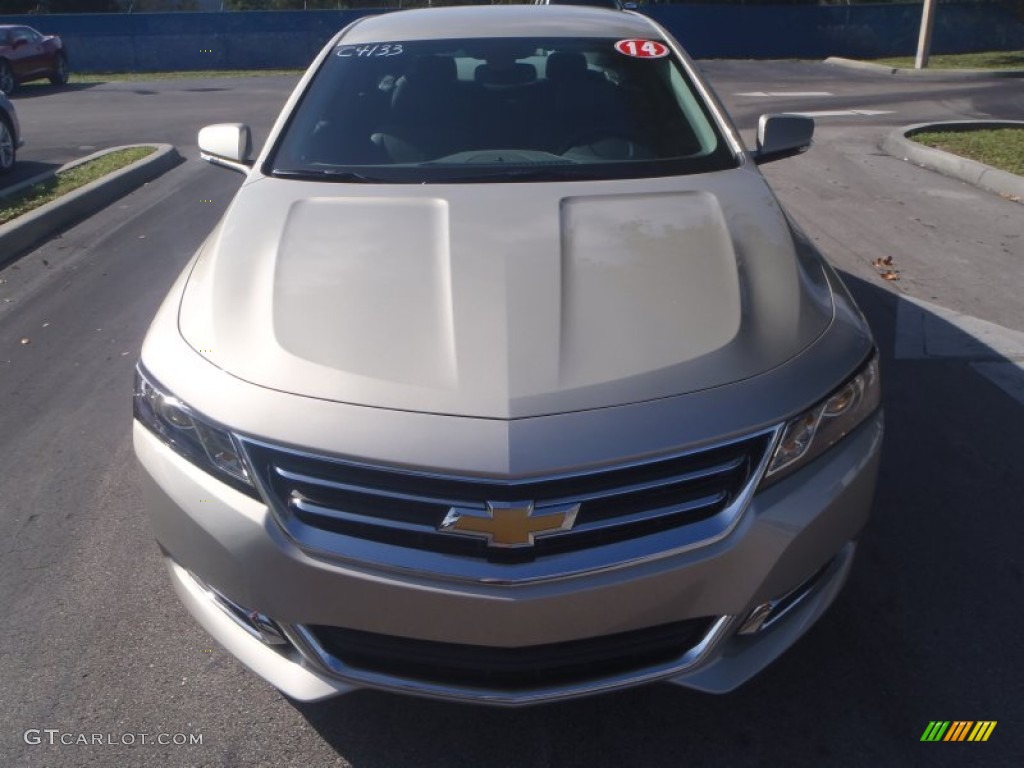 2014 Impala LT - Champagne Silver Metallic / Jet Black/Dark Titanium photo #2
