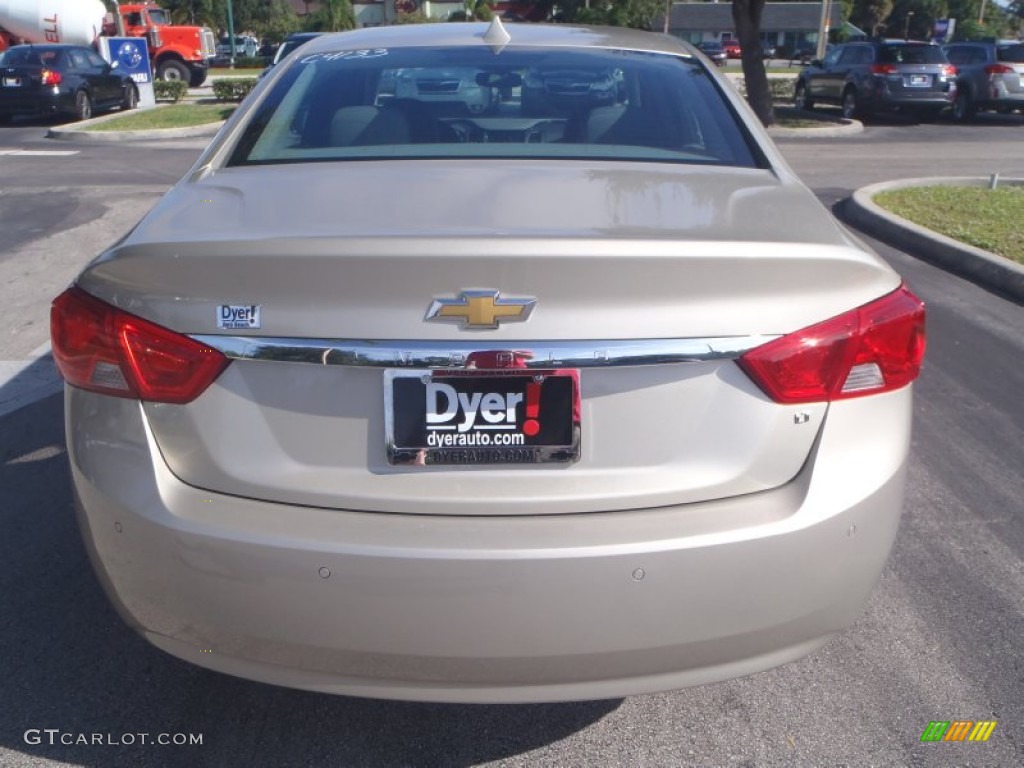2014 Impala LT - Champagne Silver Metallic / Jet Black/Dark Titanium photo #4
