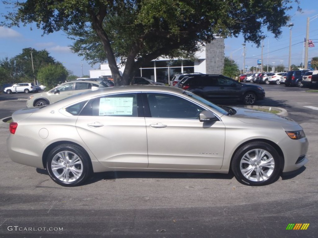 2014 Impala LT - Champagne Silver Metallic / Jet Black/Dark Titanium photo #6