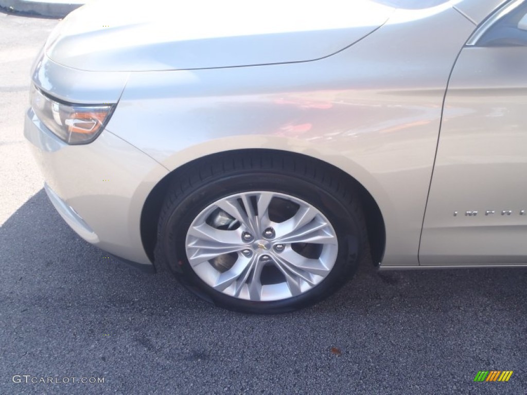 2014 Impala LT - Champagne Silver Metallic / Jet Black/Dark Titanium photo #7