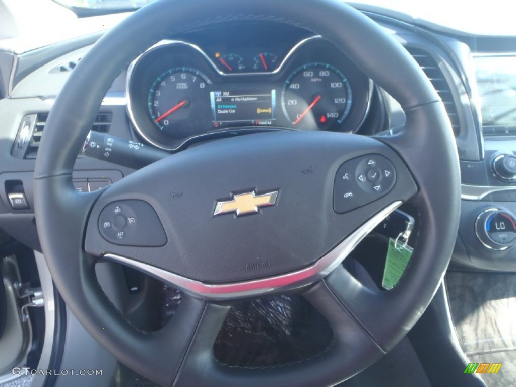 2014 Impala LT - Champagne Silver Metallic / Jet Black/Dark Titanium photo #12