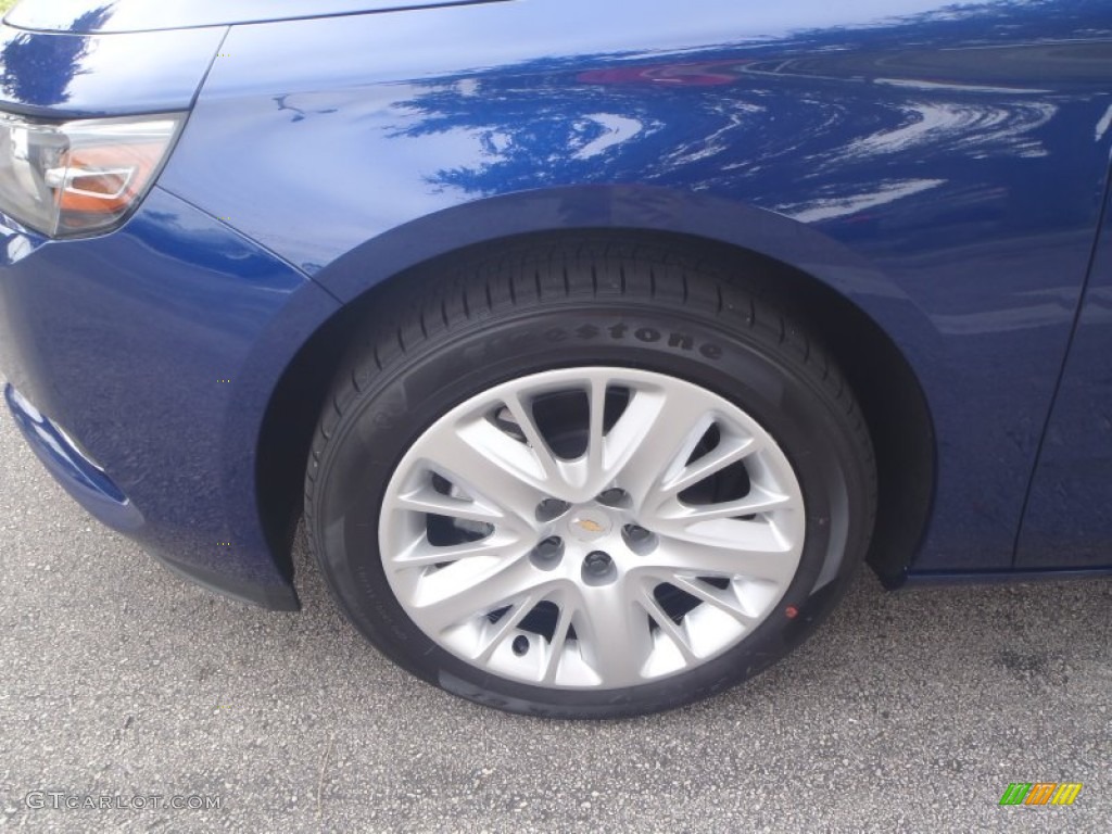 2014 Impala LS - Blue Topaz Metallic / Jet Black/Dark Titanium photo #7