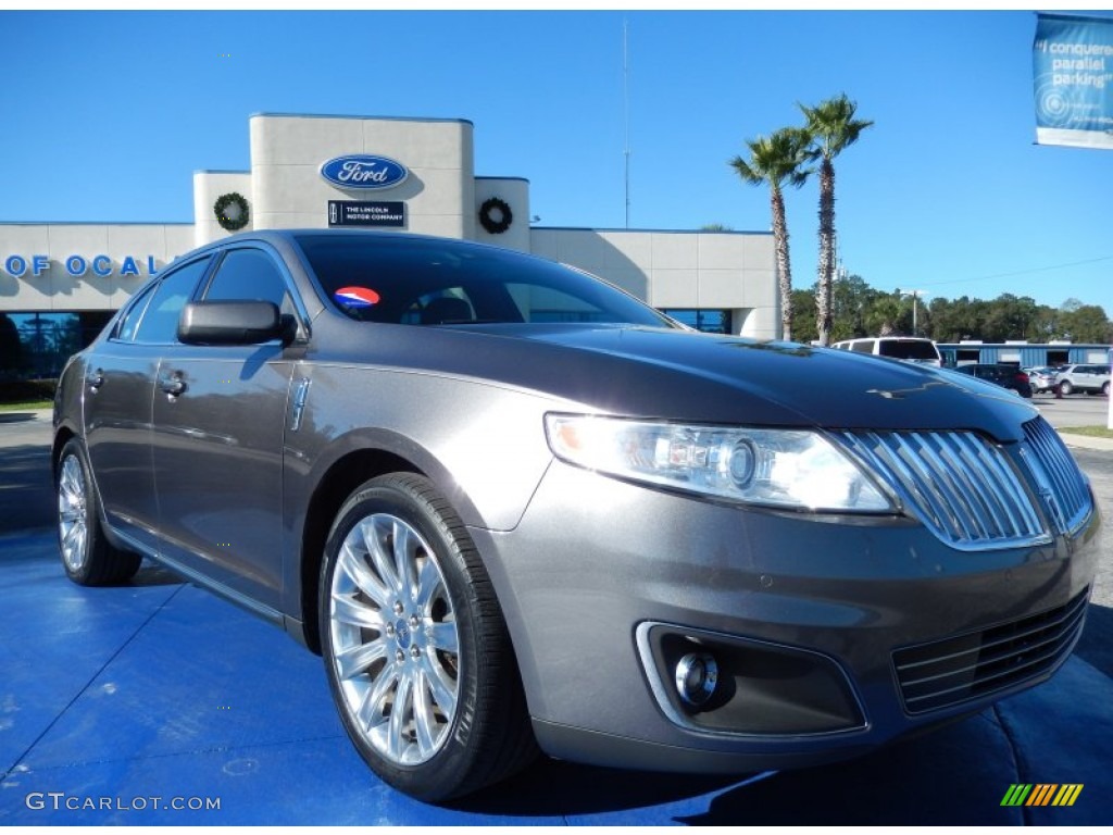 2011 MKS FWD - Sterling Gray Metallic / Charcoal Black photo #7
