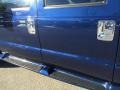 2008 Dark Blue Pearl Metallic Ford F350 Super Duty Lariat Crew Cab 4x4 Dually  photo #6