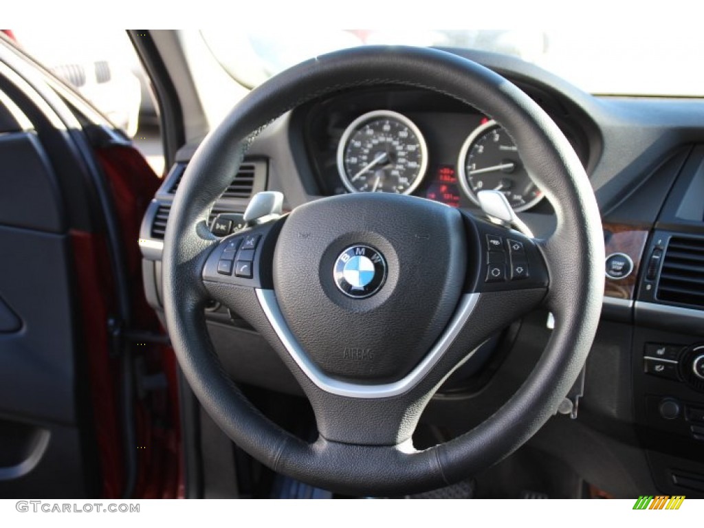 2011 X6 xDrive35i - Vermillion Red Metallic / Black photo #15