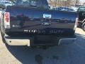 2008 Dark Blue Pearl Metallic Ford F350 Super Duty Lariat Crew Cab 4x4 Dually  photo #11