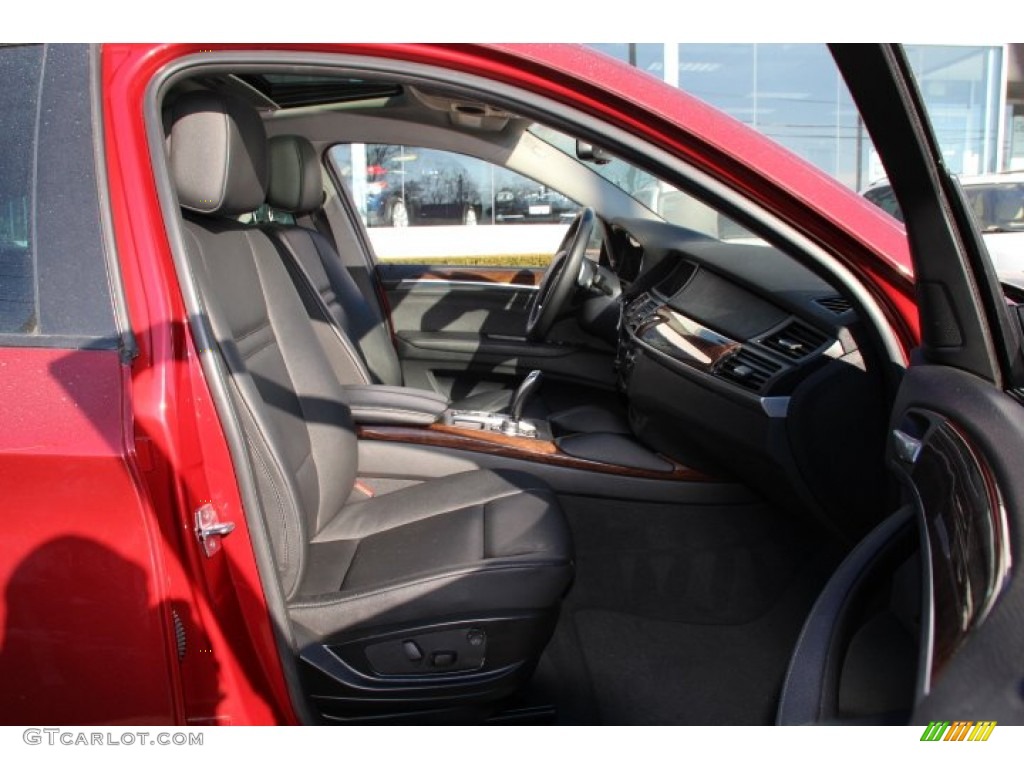 2011 X6 xDrive35i - Vermillion Red Metallic / Black photo #27