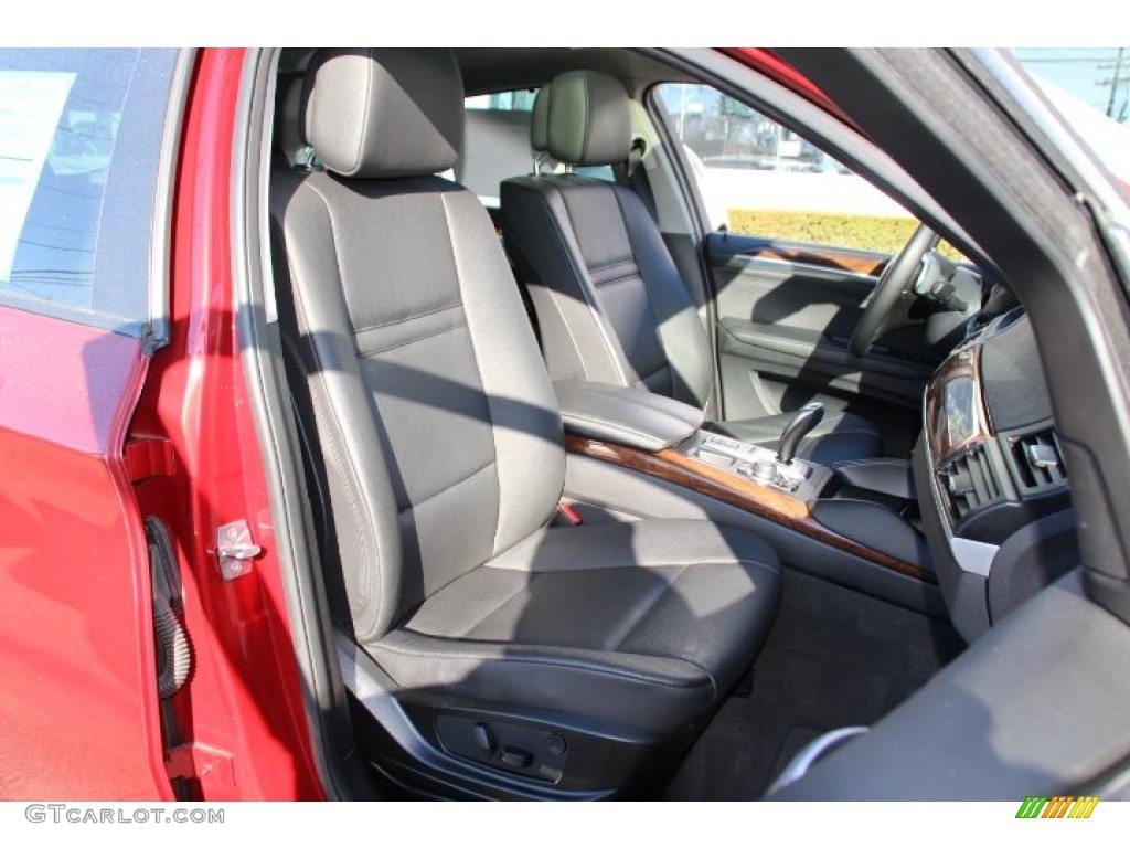 2011 X6 xDrive35i - Vermillion Red Metallic / Black photo #28