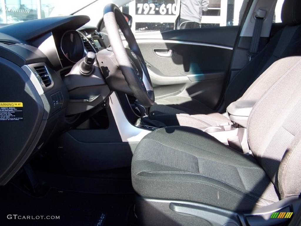 2013 Elantra GT - Black / Black photo #12