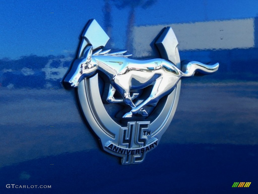 2009 Mustang V6 Coupe - Vista Blue Metallic / Light Graphite photo #10