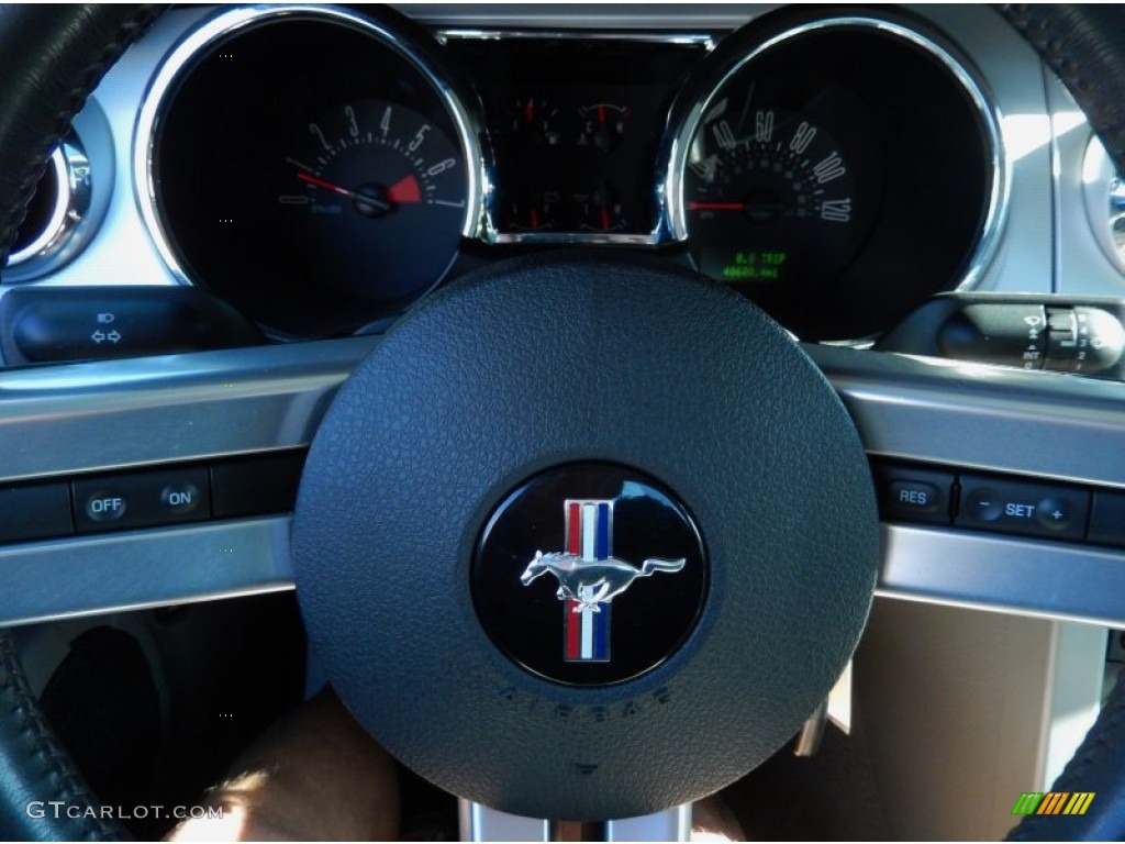 2009 Mustang V6 Coupe - Vista Blue Metallic / Light Graphite photo #21
