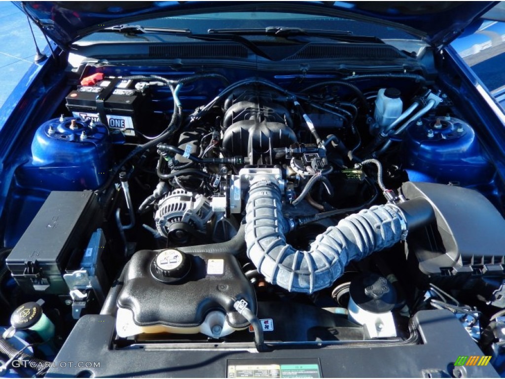 2009 Mustang V6 Coupe - Vista Blue Metallic / Light Graphite photo #22