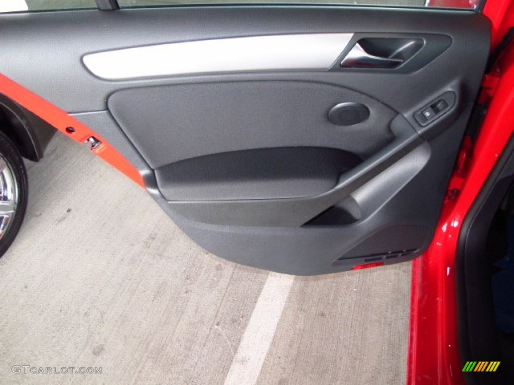 2014 Golf TDI 4 Door - Tornado Red / Titan Black photo #11