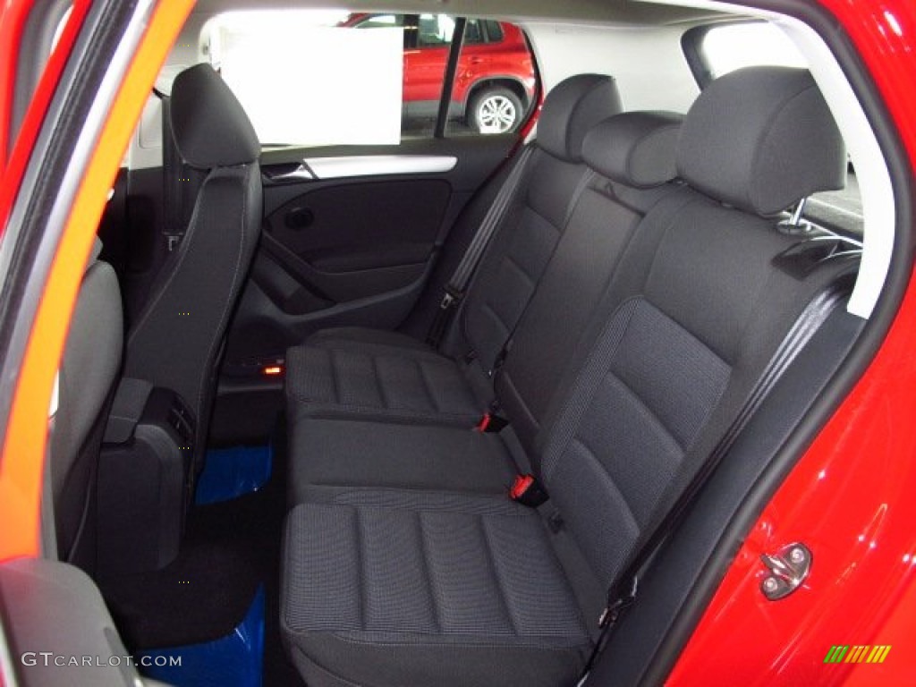 2014 Golf TDI 4 Door - Tornado Red / Titan Black photo #12