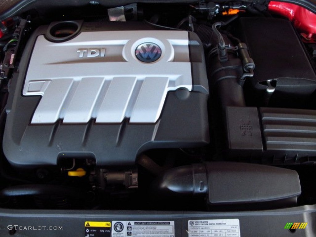 2014 Golf TDI 4 Door - Tornado Red / Titan Black photo #24