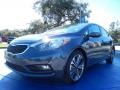 2014 Steel Blue Kia Forte EX  photo #1