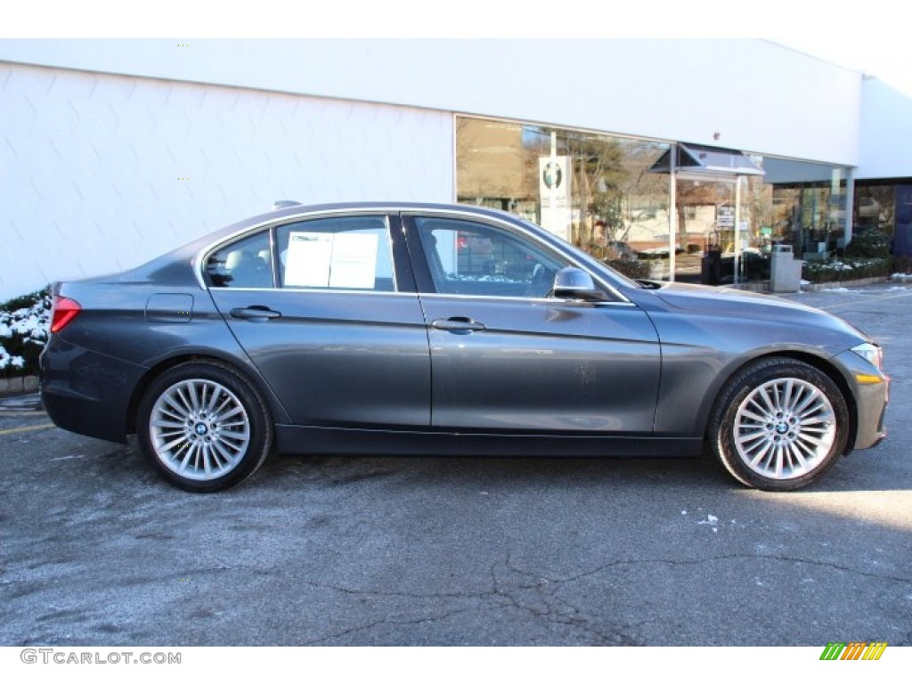 2013 3 Series 328i xDrive Sedan - Mineral Grey Metallic / Black photo #2