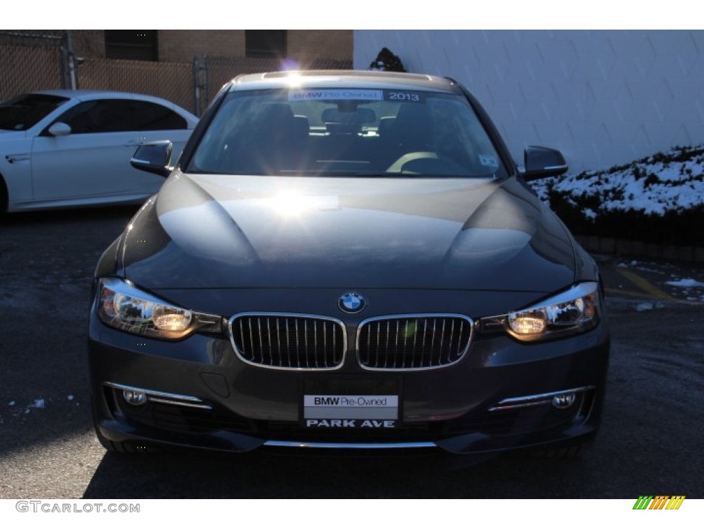 2013 3 Series 328i xDrive Sedan - Mineral Grey Metallic / Black photo #6