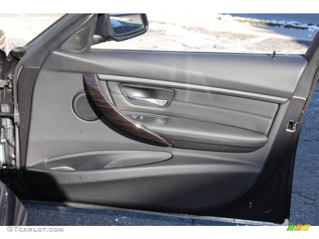 2013 3 Series 328i xDrive Sedan - Mineral Grey Metallic / Black photo #22