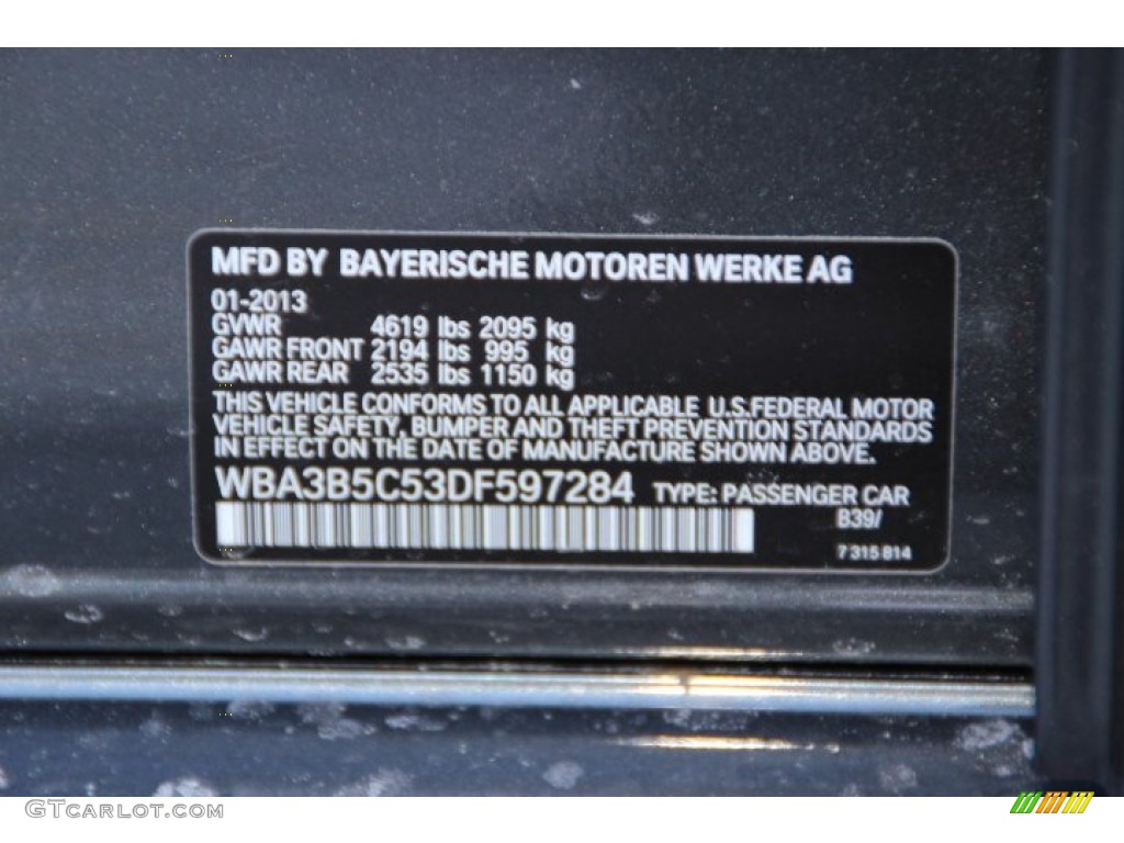 2013 3 Series 328i xDrive Sedan - Mineral Grey Metallic / Black photo #30