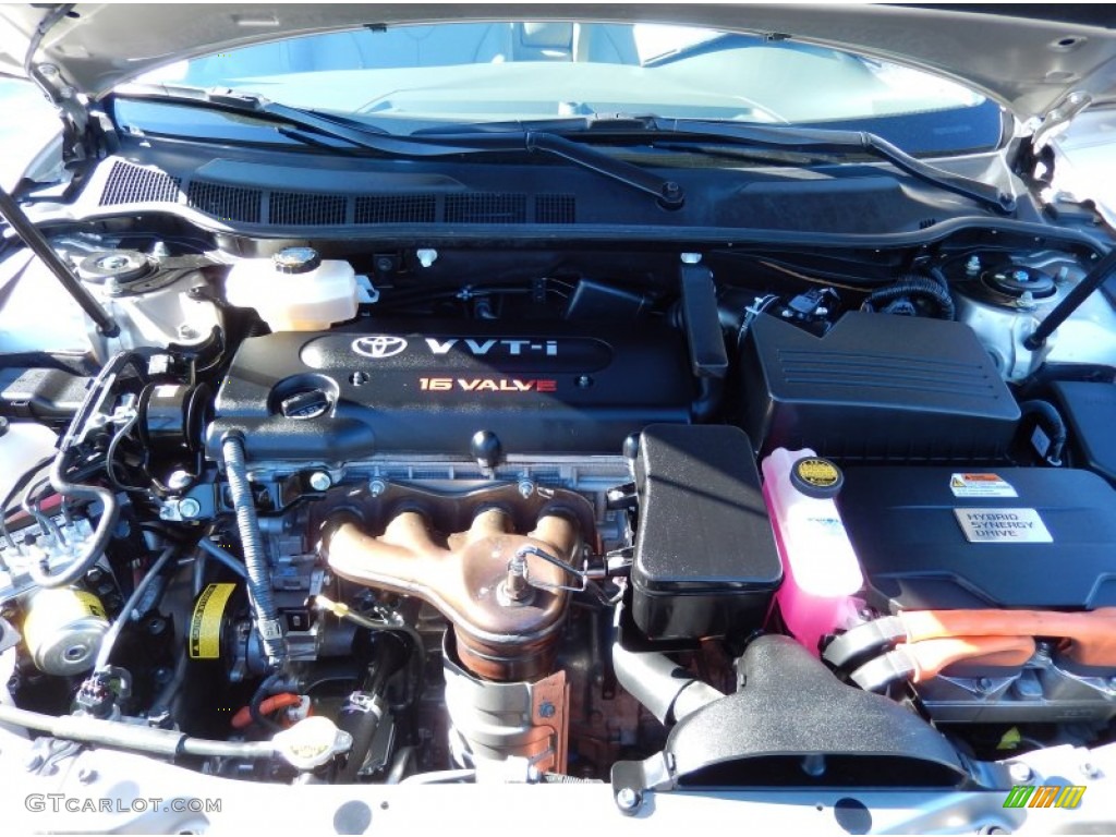 2009 Toyota Camry Hybrid 2.4L DOHC 16-Valve VVT-i 4 Cylinder Gasoline/Electric Hybrid Engine Photo #88781672