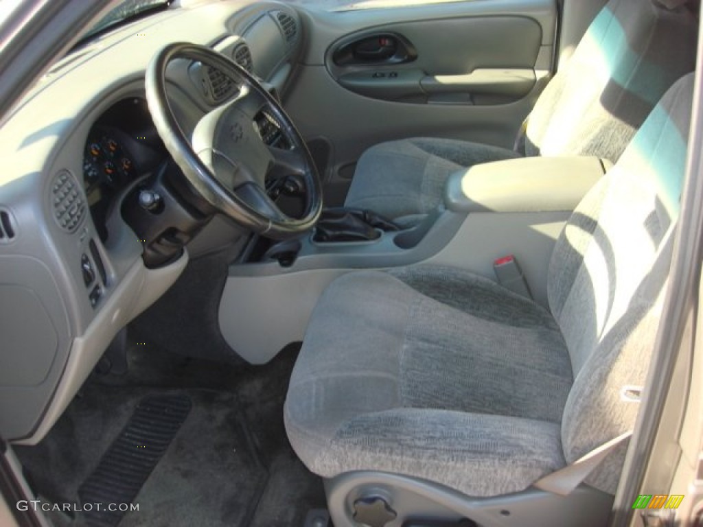 2003 TrailBlazer LS - Light Pewter Metallic / Medium Pewter photo #16