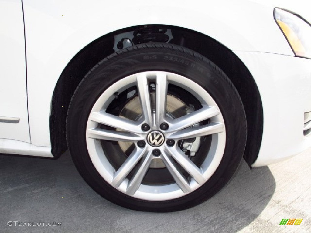 2014 Passat TDI SEL Premium - Candy White / Titan Black photo #7