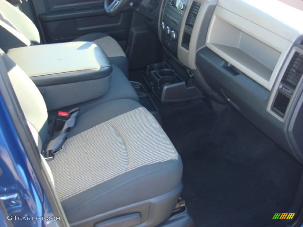 2010 Ram 1500 ST Crew Cab - Deep Water Blue Pearl / Dark Slate Gray photo #18