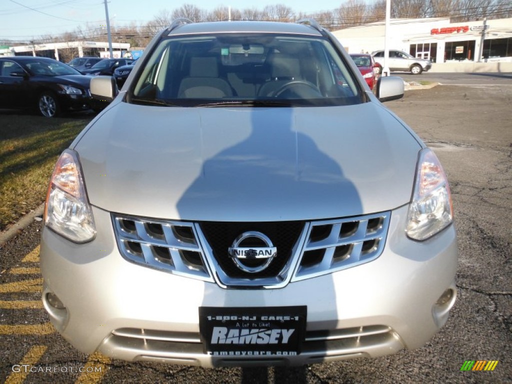 2011 Rogue SV AWD - Silver Ice Metallic / Black photo #1