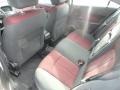 2011 Chevrolet Cruze Jet Black/Sport Red Interior Rear Seat Photo
