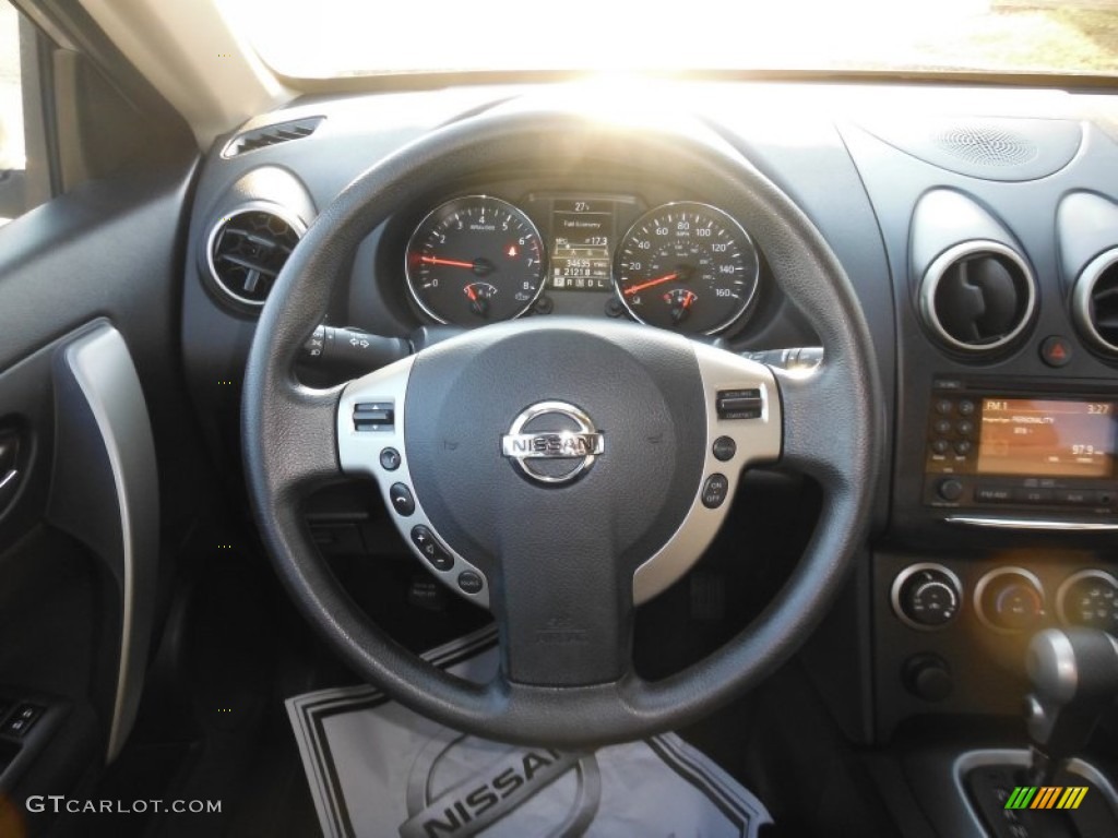 2011 Rogue SV AWD - Silver Ice Metallic / Black photo #22